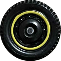 YellowLipsBlackDisc